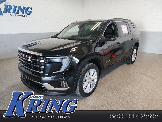 2026 GMC Acadia Elevation in Ebony Twilight Metallic — front three-quarter view