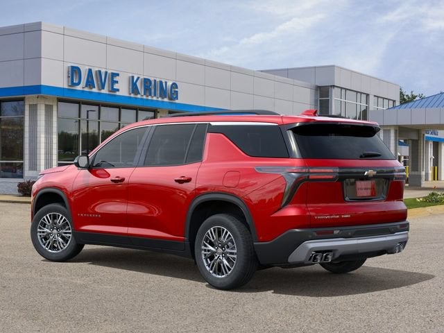 2026 Chevrolet Traverse — rear three-quarter view